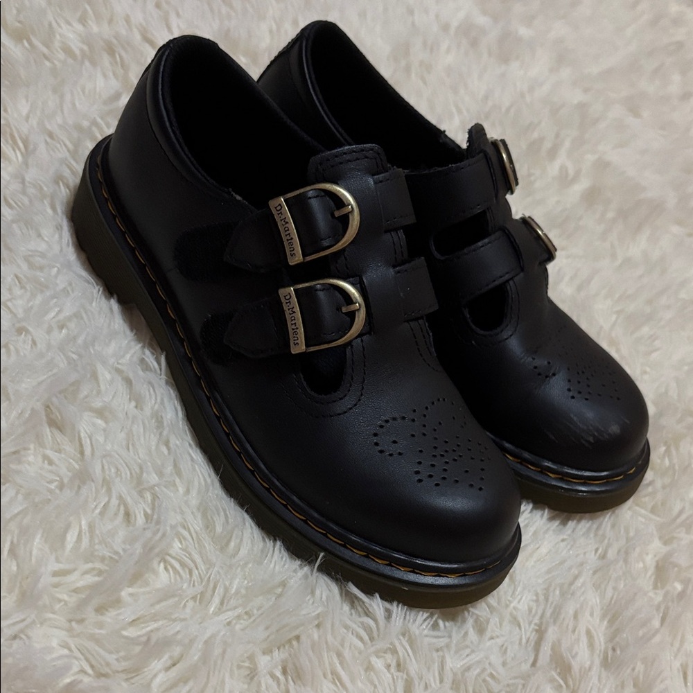 Dr. Martens Black Kids Dress Shoes